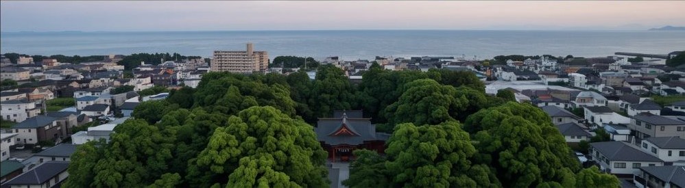 V11参照: 杜と街と海